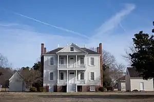 Manor House of Hope Plantation near Windsor.