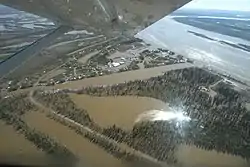 Galena following a flood