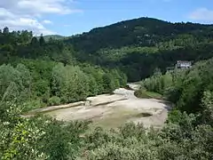 Gardon d'Alès near Sainte-Cécile-d'Andorge.