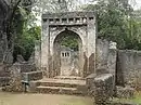 Ruins of a mosque in Gedi