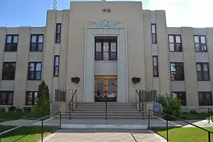 Glacier County Courthouse in Cut Bank