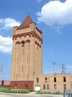 The last vestige of the Hawthorne Works, which at its peak in the early 20th century employed over 40,000 workers