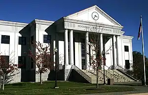 Henderson County Courthouse in Hendersonville