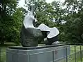 Two Piece Reclining Figure No. 5  (1963-64) bronze, Kenwood House, London