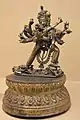 Heruka with Vajravarahi. Discovered in Nepal, Prince of Wales museum.