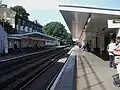 Platforms looking west