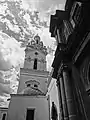The campanario (belltower) of the Cathedral.