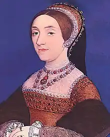 Catherine Howard painted by Hans Holbein Younger