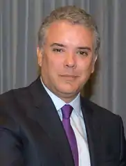 Iván Duque(2018-2022) (1976-08-01) August 1, 1976 (age 46)