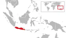 Java region in Indonesia