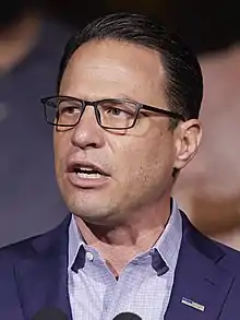 Shapiro speaking in 2022