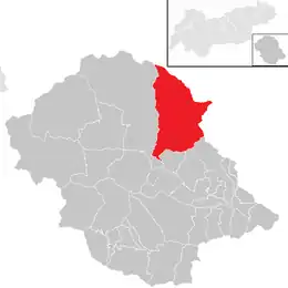 Location in the district