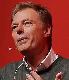BusinessmanKlaus Riskær Pedersen(Klaus Riskær Pedersen Party)from Capital Region
