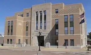 Lane County Courthouse in Dighton