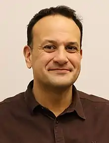 portrait photograph of Varadkar