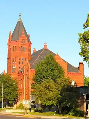 Marshall County Courthouse in Marysville