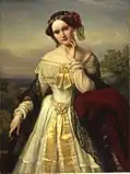 Mathilde Wesendonck by  Karl Ferdinand Sohn, 1850