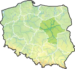 Location within Poland
