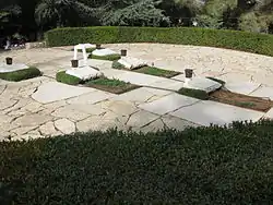 Graves of the seven Jewish Parachutists of the Mandate of Palestine