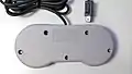Back side of the controller