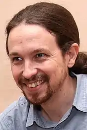 Pablo Iglesias(Unidos Podemos)from Madrid