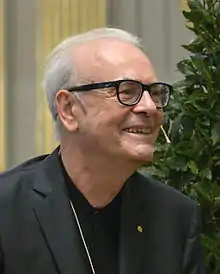 Modiano in Stockholm during the Swedish Academy's press conference, Dec 2014