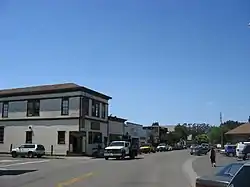 State Route 1 runs through Point Reyes Station