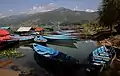 Boats and mountains