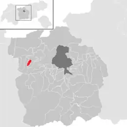 Location in the district