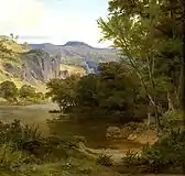 Ahrlandschaft by Eduard Wilhelm Pose, 1836
