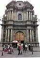 Northwest (main) view of the Cathedral of Quito.