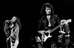 Ronnie James Dio and Ritchie Blackmore in Norway, 1977