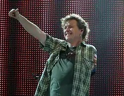 Allen live with Def Leppard on 13 August 2008 in Winnipeg