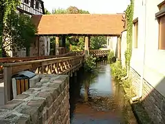 Bridge over the Bruche in Molshein.