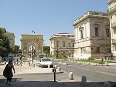 Porte du Peyrou in Montpellier