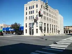 The headquarters of the Diocese of Rockville Centre on Sunrise Highway and North Park Avenue