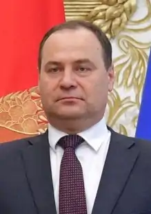 BelarusRoman GolovchenkoPrime Minister of Belarus