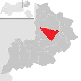 Location in the district