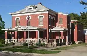 Jail and sheriff residence in Seneca