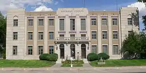 Sherman County courthouse in Goodland