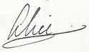 Princess Alice's signature