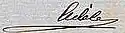 Adelaide of Austria's signature