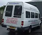 LDV Convoy with a high-roof (before improvements)