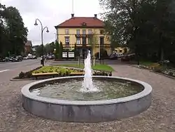 The hotel in Tidaholm.