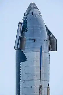 Starship SN20 at the back