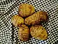Taro corms