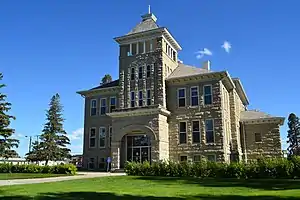 Teton County Courthouse in Choteau