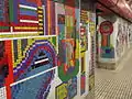 Paolozzi's mosaic for the Tottenham Court Road London Underground station