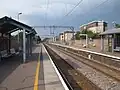 Platforms looking north