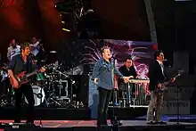 Rascal Flatts performing at the 35th annual Boston Harborfest
